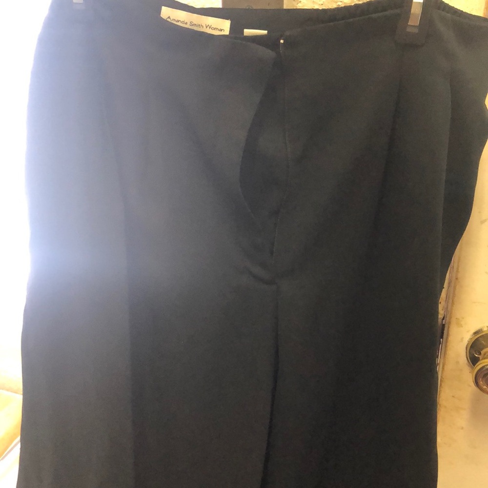 Black slacks size 18 women’s.